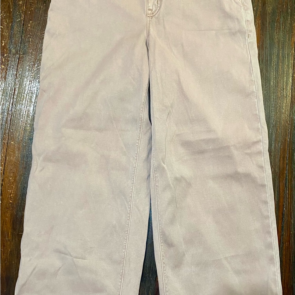 SPANX Taupe Wide-Leg Pants